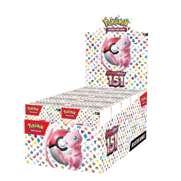 Pokemon 151 Booster Bundle Display - SV: Scarlet and Violet 151 (MEW) Realgoodeal Pokemon 151 Booster Bundle Display - SV: Scarlet and Violet 151 (MEW) Realgoodeal