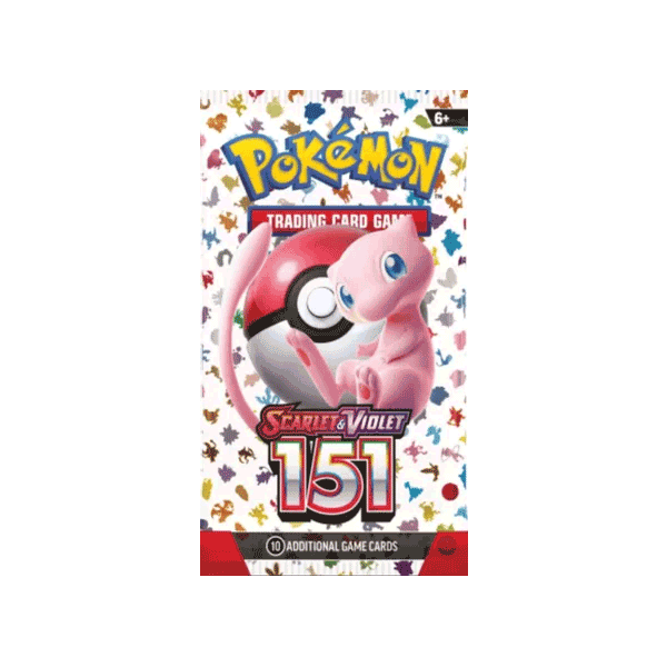 Pokemon 151 Booster Pack - SV: Scarlet and Violet 151 (MEW) – Realgoodeal