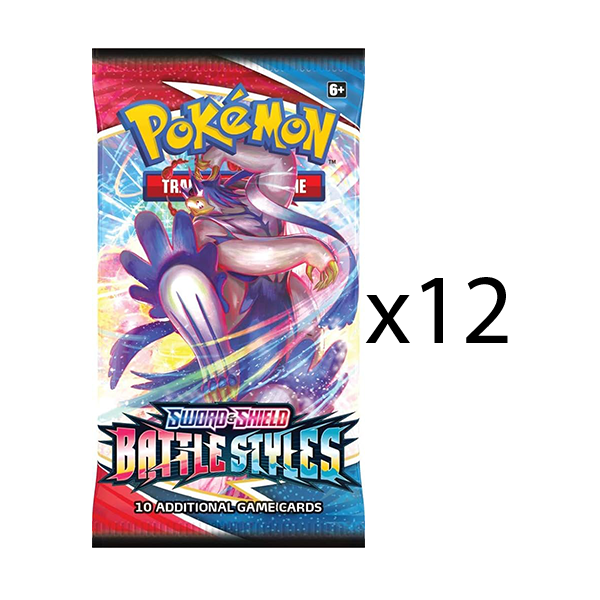pokemon battle styles booster packs Pokmon TCG: Sword & Shield: Pack: 3 Pack complete the set. Pokemon TCG: Sword & Shield