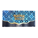 Pokemon Paldean Fates Blue Magnetic Three Card Protector