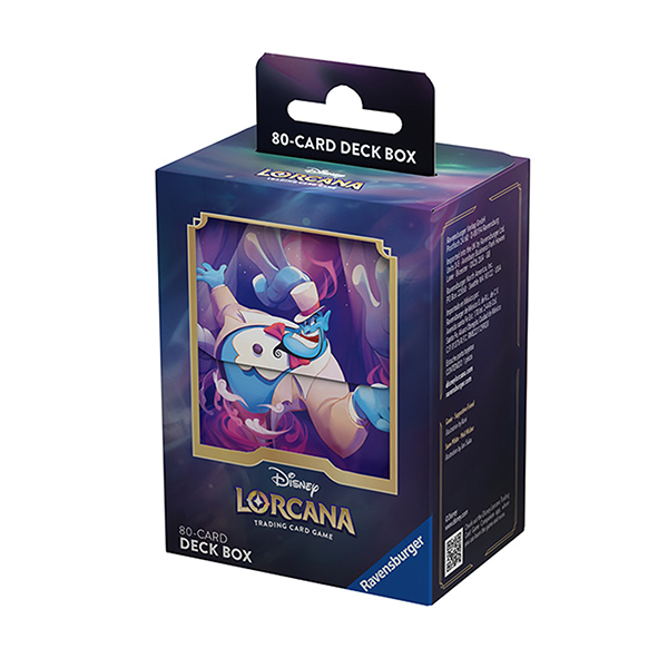 Disney Lorcana Genie Deck Box (Release Date 5/31/2024)
