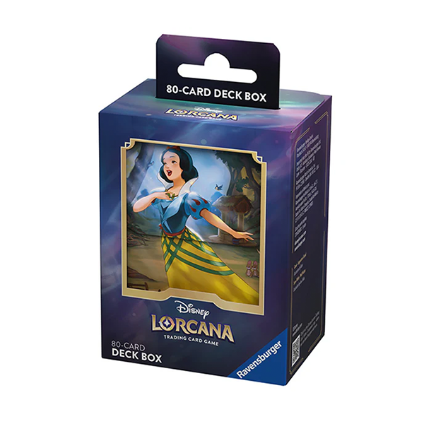 Disney Lorcana Snow White Deck Box (Release Date 5/31/2024)