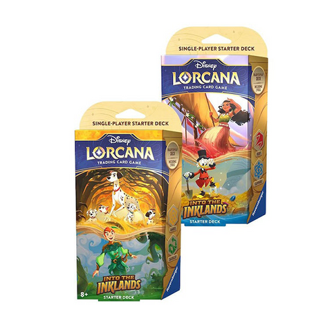 Disney Lorcana Into the Inklands Starter Deck [Set of 2] (Release Date 2/23/2024)