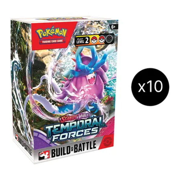Pokemon Temporal Forces Build and Battle Box Display
