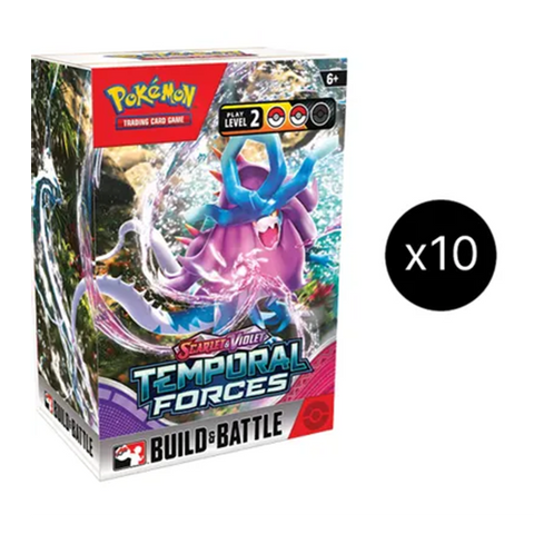 Pokemon Temporal Forces Build and Battle Box Display