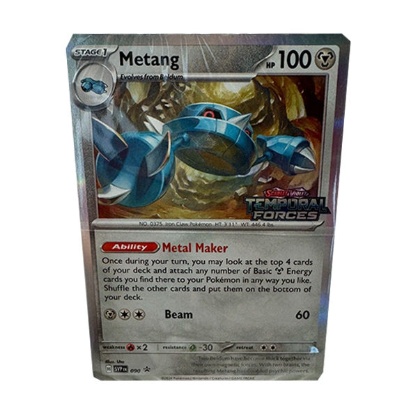 Pokemon Metang SVP 90 Sealed Build And Battle Stamped Temporal Forces Realgoodeal Pokemon Metang SVP 90 Sealed Build And Battle Stamped Temporal Forces Realgoodeal