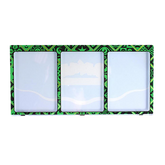 Pokemon Paldean Fates Green Magnetic Three Card Protector