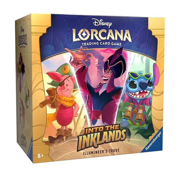 Disney Lorcana Into the Inklands Illumineer's Trove (Release Date 2/23 –  Realgoodeal