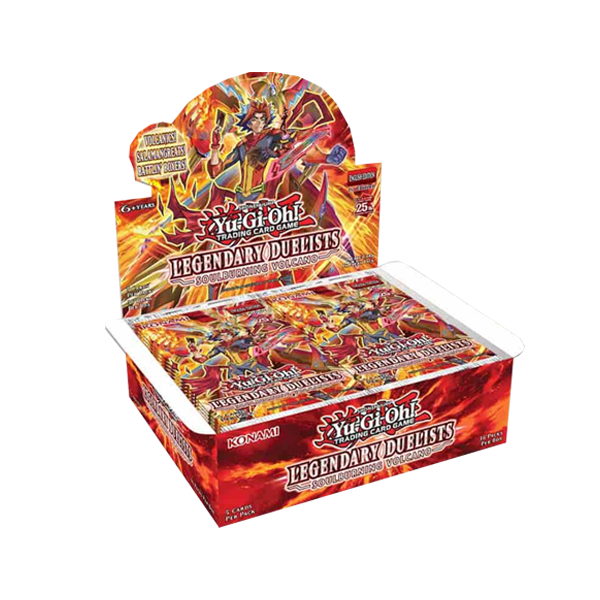 YuGiOh Legendary Duelists Soulburning Volcano Booster Box 1st Edition Realgoodeal YuGiOh Legendary Duelists Soulburning Volcano Booster Box 1st Edition Realgoodeal