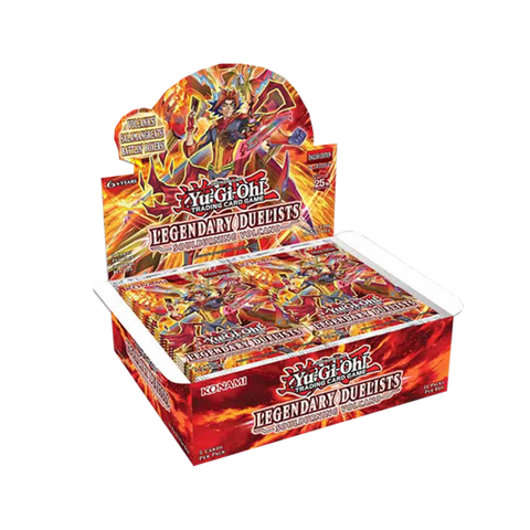 YuGiOh Legendary Duelists Soulburning Volcano Booster Box 1st Edition