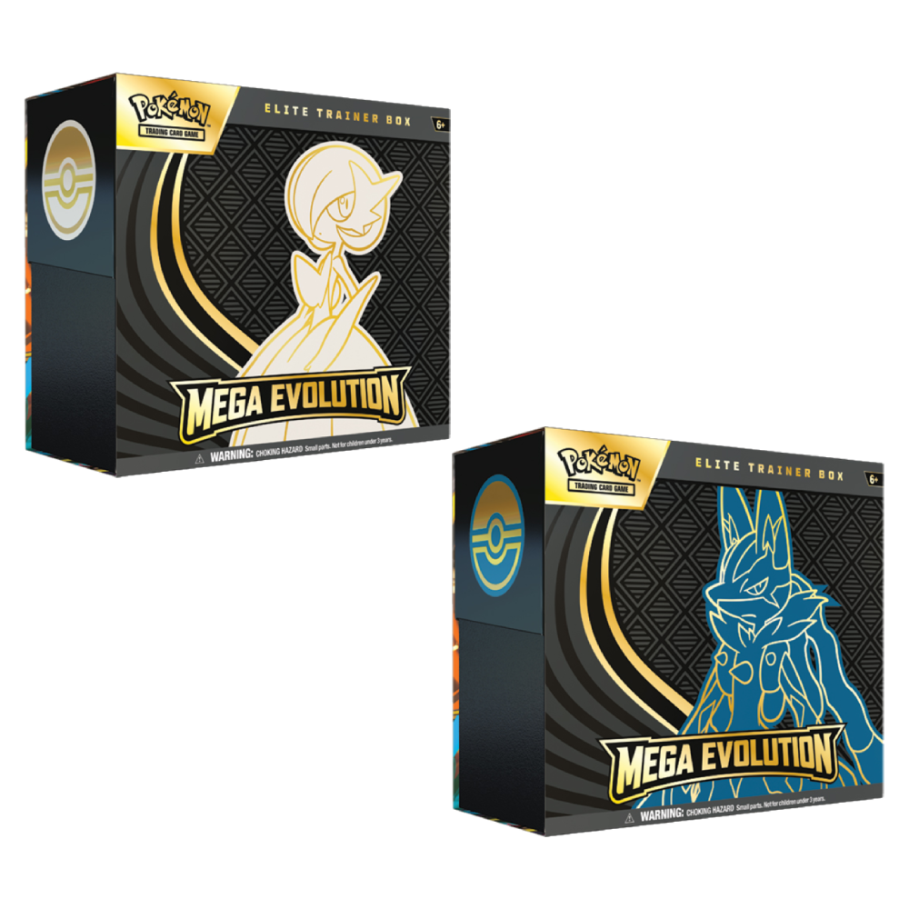 Pokemon TCG: Mega Evolution Elite Trainer Box SET OF 2 Realgoodeal Pokemon TCG: Mega Evolution Elite Trainer Box SET OF 2 Realgoodeal