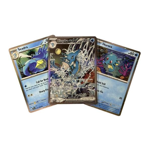 kingdra pokemon card holographic 2024 Japanese Scarlet & Violet Night Wanderer Holo ex #12 CGC 10 GEM MINT on Fanatics Collect holofoil pattern or surface detail) Buy Kingdra 033163 Swsh05: Battle