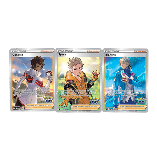 Pokemon Go Trainer 3 Card Bundle Spark-SWSH226/Blanche-SWSH227/Candela Realgoodeal Pokemon Go Trainer 3 Card Bundle Spark-SWSH226/Blanche-SWSH227/Candela Realgoodeal