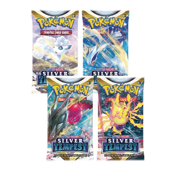silver tempest booster bundle box Pokemon Trading Card Game: Sword and Shield Pack or the huge VMAX edition of the rare Regieleki Pokemon Sword & Shield Silver