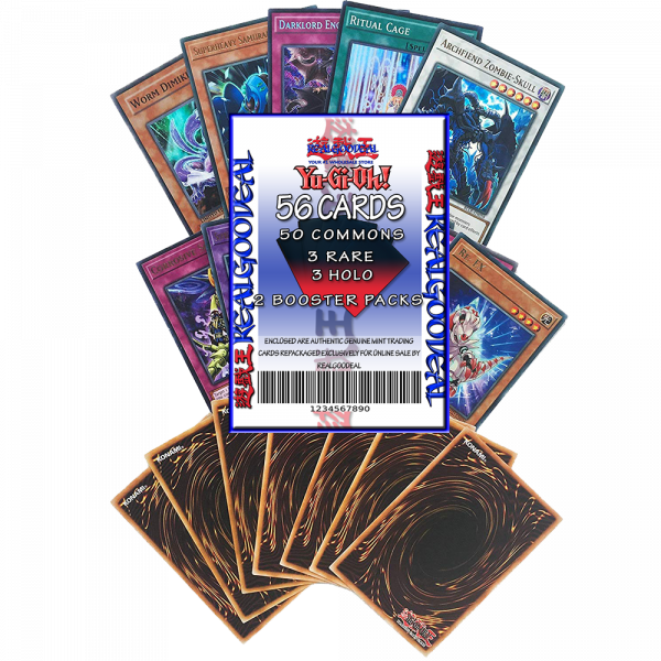 Yugioh Random Card Lot + Booster Packs Factory Sealed! Realgoodeal Yugioh Random Card Lot + Booster Packs Factory Sealed! Realgoodeal