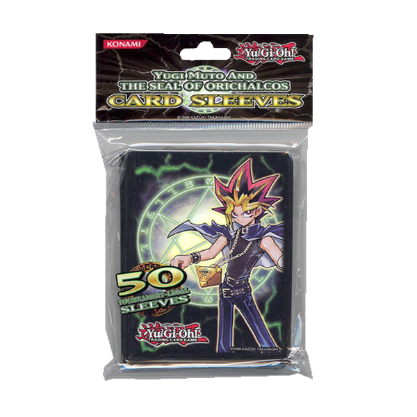 YuGiOh Yugi Muto and The Seal of Orichalcos Card Sleeves 50 Pack Realgoodeal YuGiOh Yugi Muto and The Seal of Orichalcos Card Sleeves 50 Pack Realgoodeal