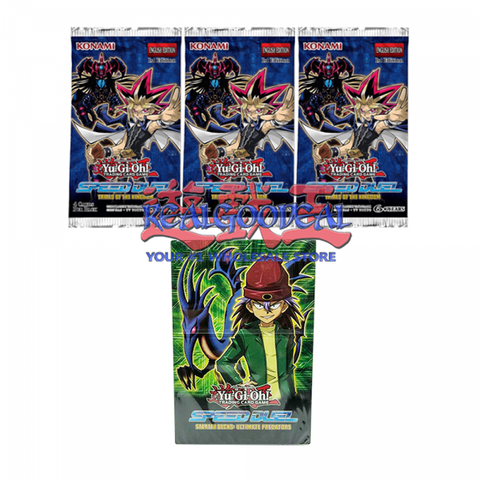 YuGiOh Speed Duel Rex Dinosaur Deck Bundle trials of the kingdom booster pack