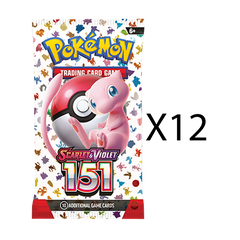 Pokemon 151 Booster Pack [Set of 12]