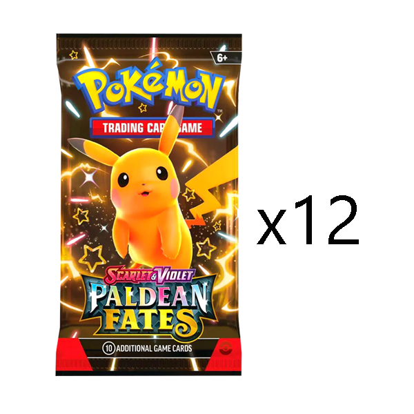 Pokemon Paldean Fates Booster Pack [Set of 12]