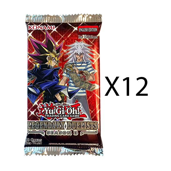 YuGiOh Legendary Duelists Season 3 Booster Pack [Bundle of 12]