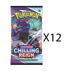 Pokemon Chilling Reign Booster Pack [Set of 12]