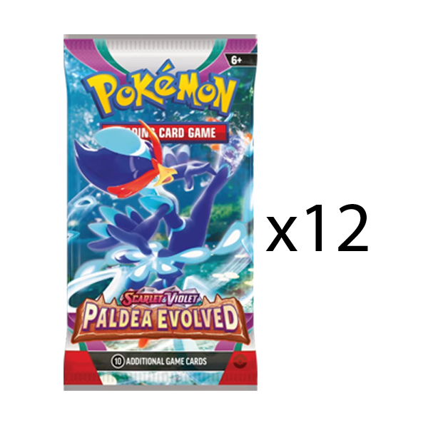 Pokemon Paldea Evolved Booster Pack [Set of 12]