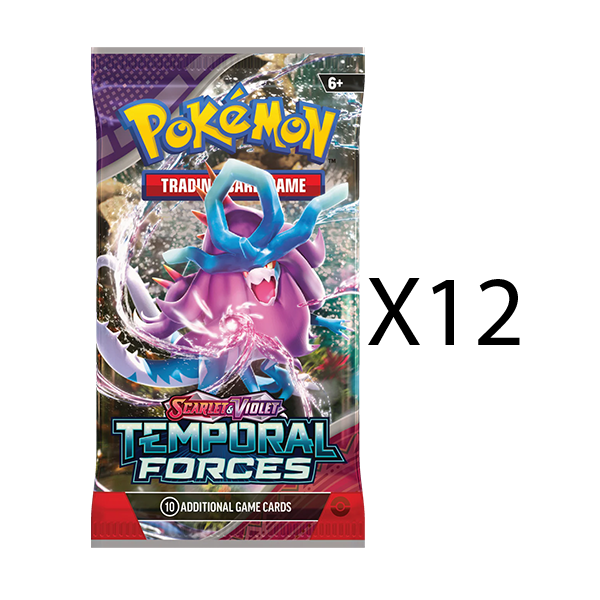 Pokemon Temporal Forces Booster Pack [Set of  12]