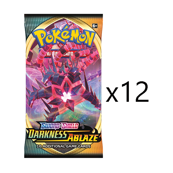 Pokemon Darkness Ablaze Booster Pack [Set of 12]