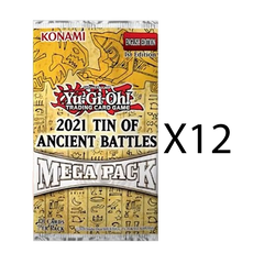 YuGiOh 2021 Tin of Ancient Battles Mega Pack [Bundle of 12]