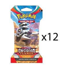 Pokemon Obsidian Flames Sleeved Booster Pack [Set of 12]