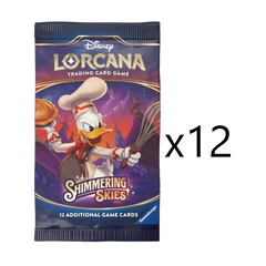 Disney Lorcana Shimmering Skies Booster Pack [Set of 12] (Release Date 8/23/2024)