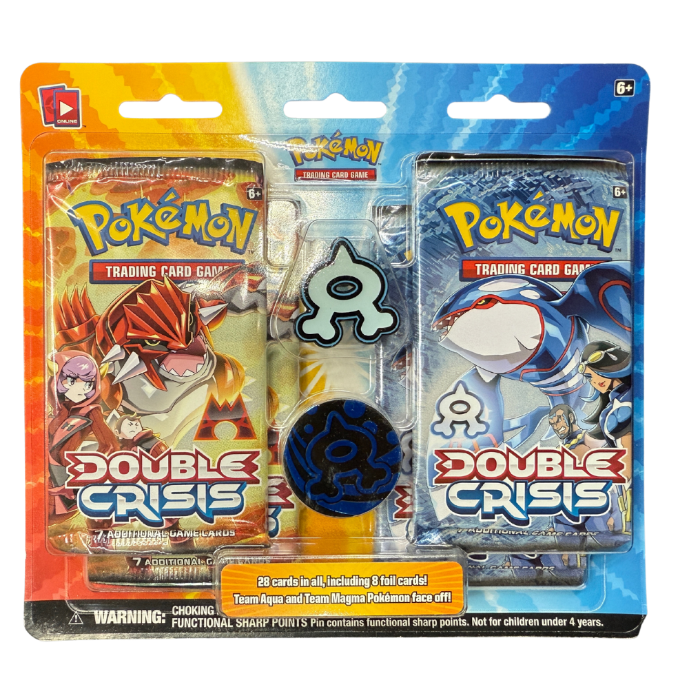 Pokemon Double Crisis Team Aqua Blister Pack