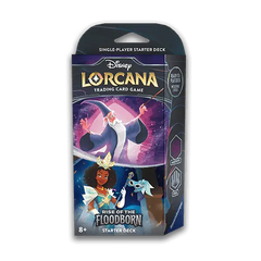 Disney Lorcana: Rise of the Floodborn Starter Deck (Amethyst & Steel)