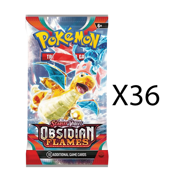 Pokemon Obsidian Flames Booster Pack [Set of 36]