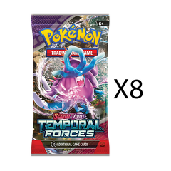 Pokemon Temporal Forces Booster Pack [Set of  8]