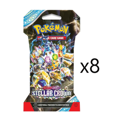 Pokemon Stellar Crown Sleeved Booster Pack [Set of 8] (Release Date 9/13/2024)