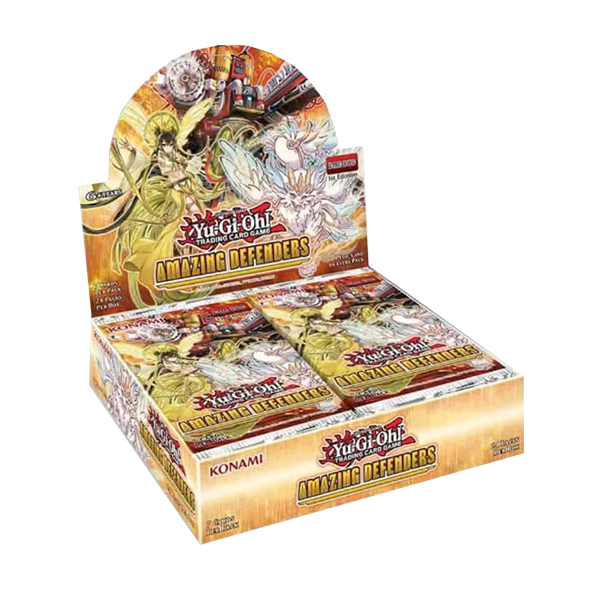 YuGiOh Amazing Defenders Booster Box 1st Edition