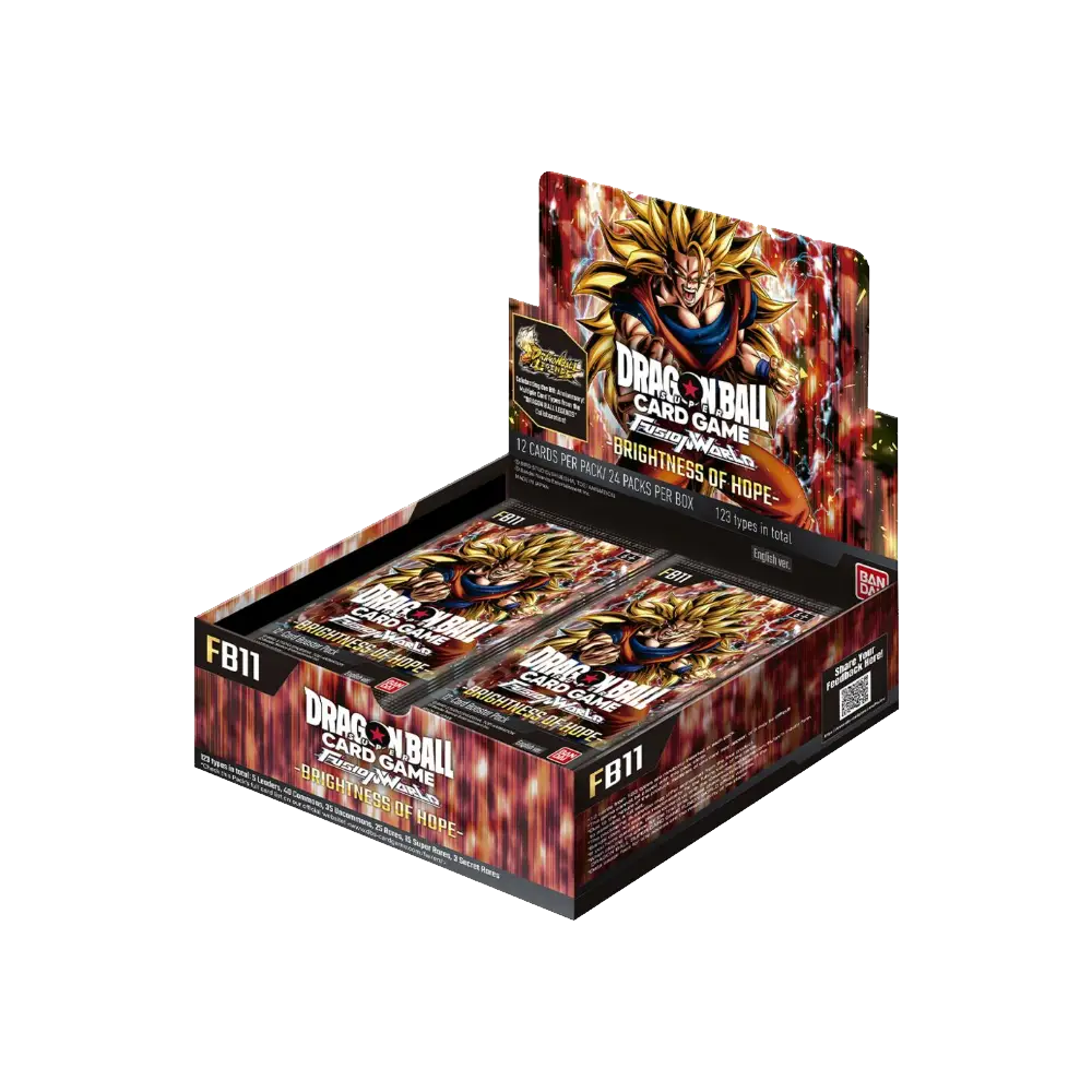 Dragon Ball Super: Fusion World Brightness of Hope Booster Box RELEASE DATE 10/16/2026