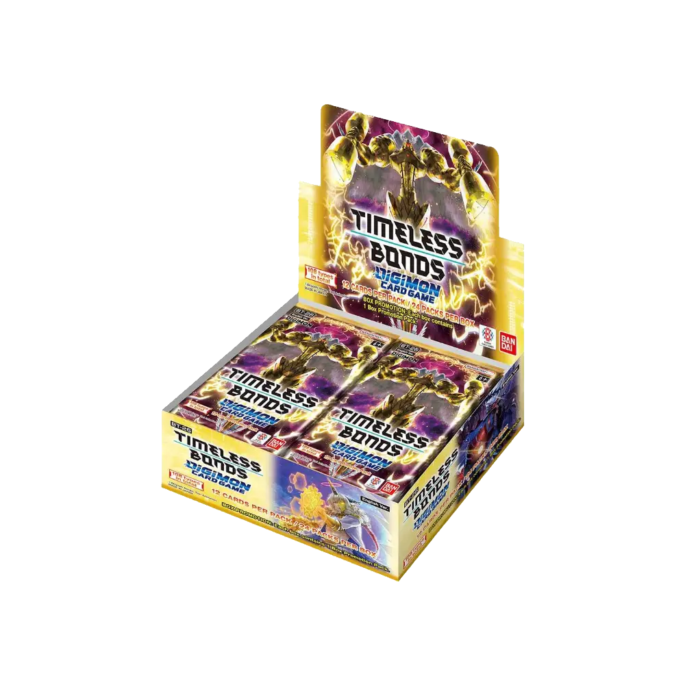Digimon Timeless Bonds Booster Box RELEASE DATE 9/4/2026