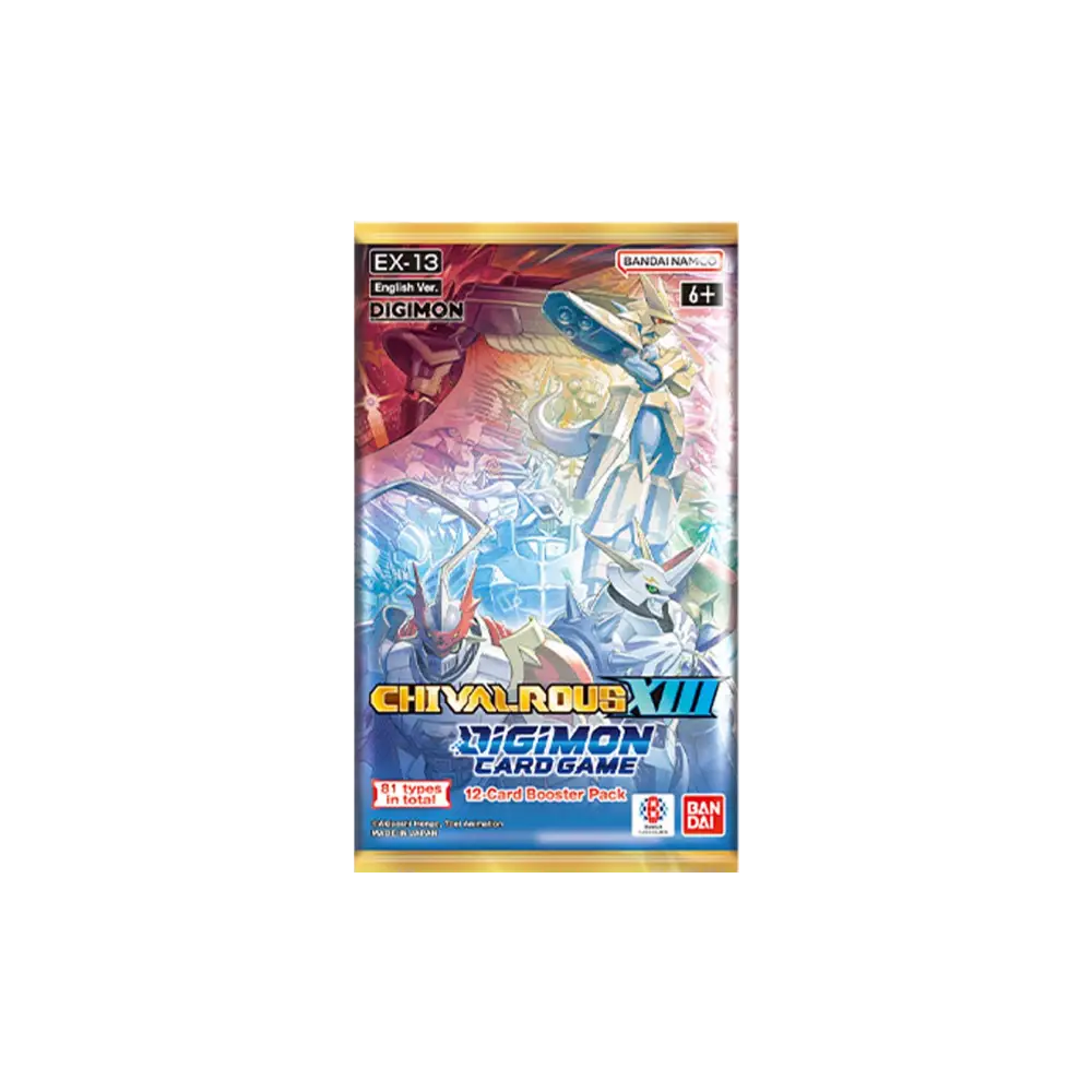 Digimon Chivalrous XIII Booster Pack