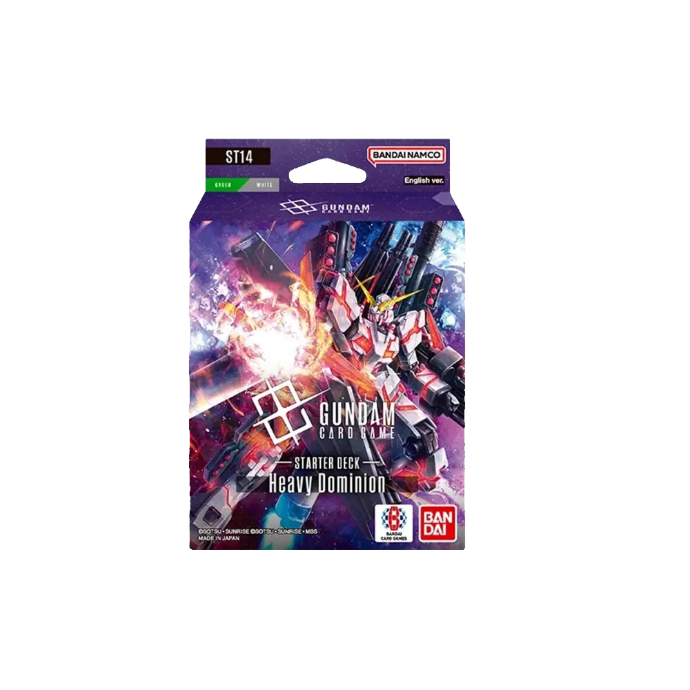 Gundam Starter Deck 14: Heavy Dominion RELEASE DATE 09/25/2026