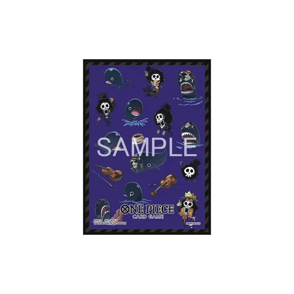 One Piece Card Game Official Sleeves - Brook & Laboon (70-Pack)