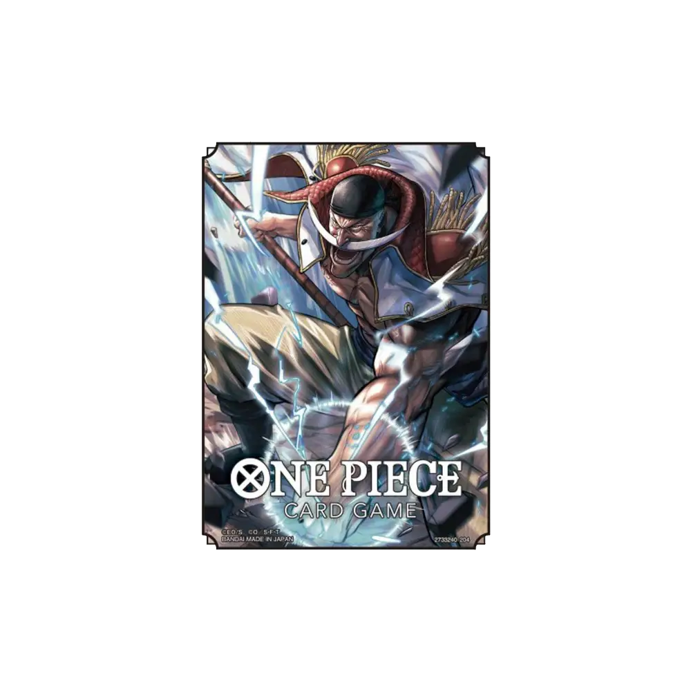 One Piece Card Game Official Sleeves: Assortment 7 Whitebeard (70-Pack)
