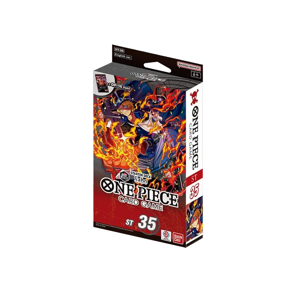 One Piece Starter Deck 35: RED/BLACK Sabo