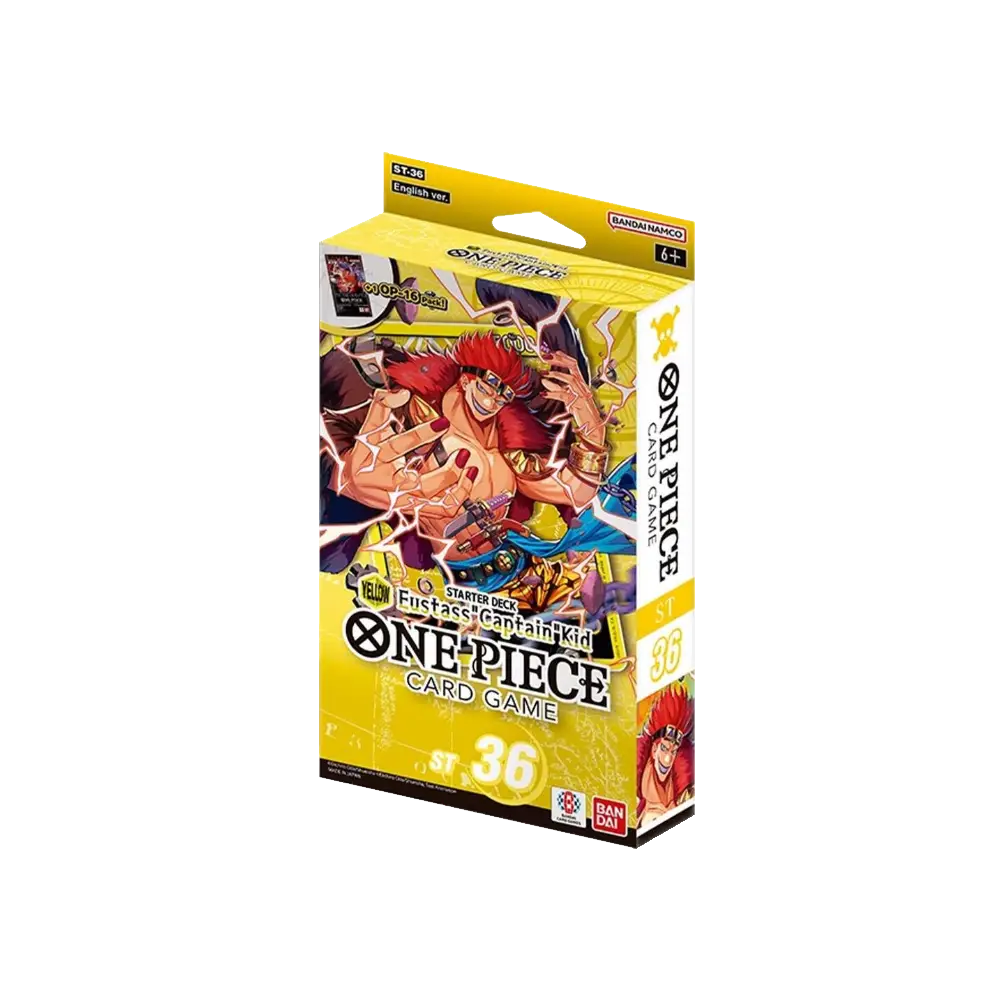 One Piece Starter Deck 36: YELLOW Eustass”Captain”Kid