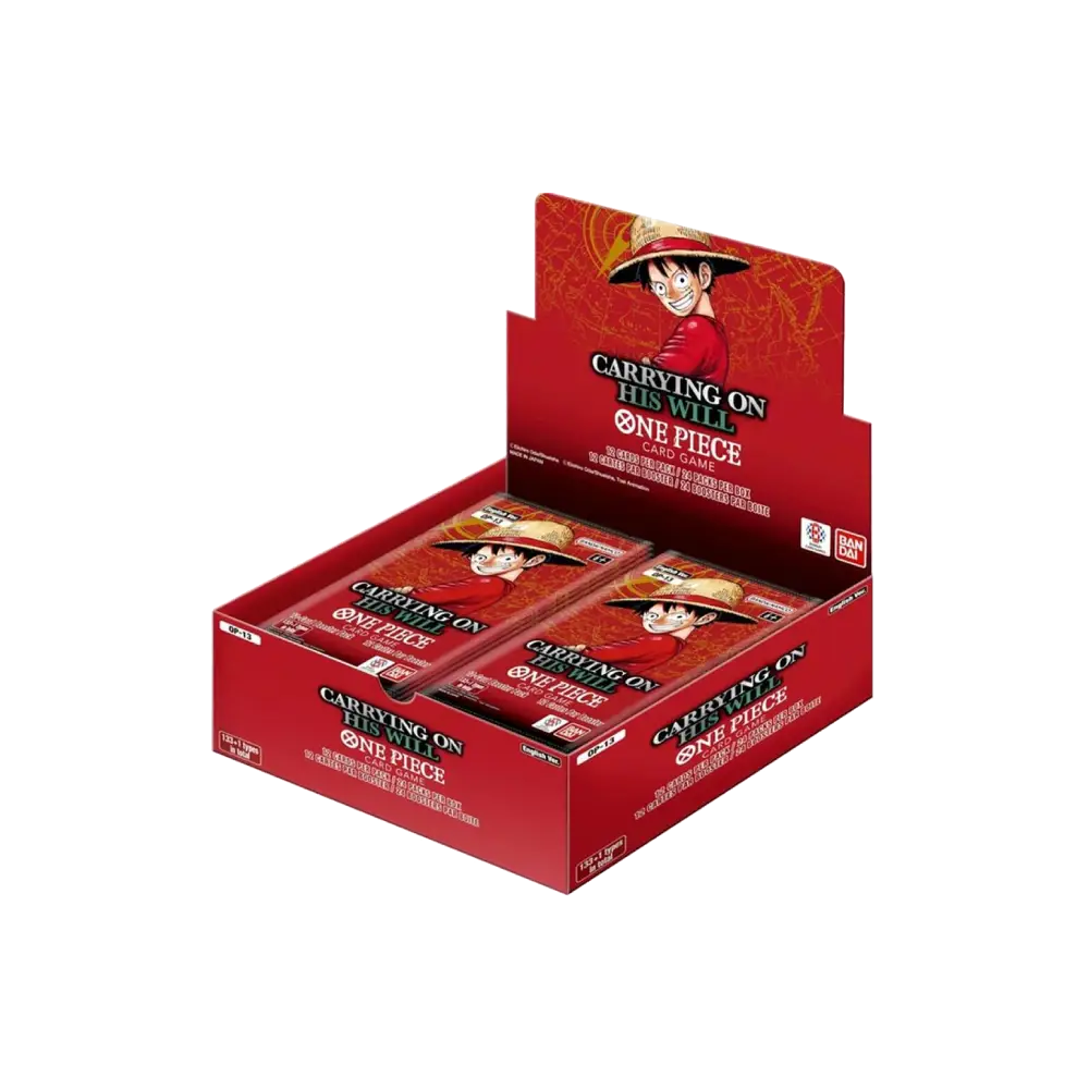 One Piece Carrying On His Will Booster Box Release Date 11/7/2025