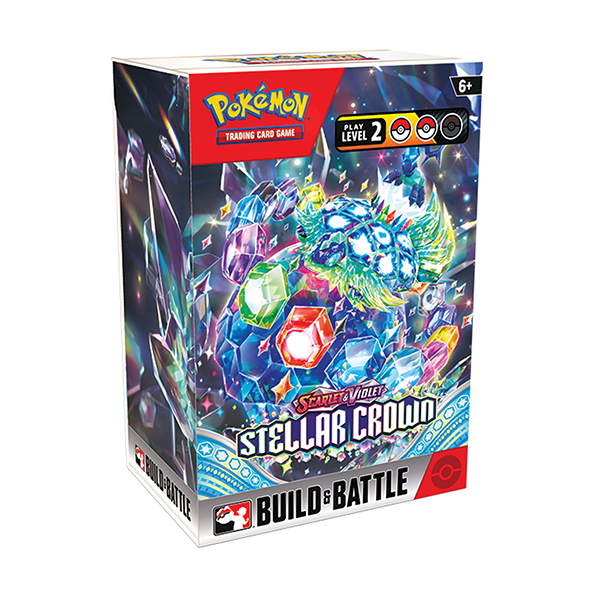 Pokemon Stellar Crown Build and Battle Box (Release Date 9/13/2024)