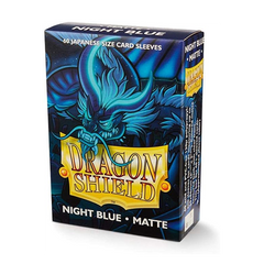 Dragon Shield Matte Night Blue Japanese Size