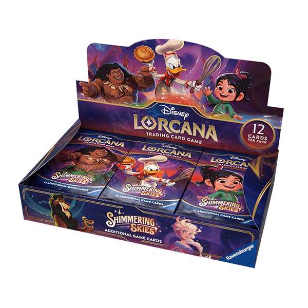 Disney Lorcana Shimmering Skies Booster Box (Release Date 8/23/2024)