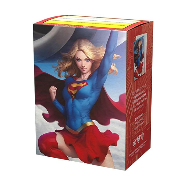 Dragon Shield Brushed Art Supergirl Sleeves 100ct